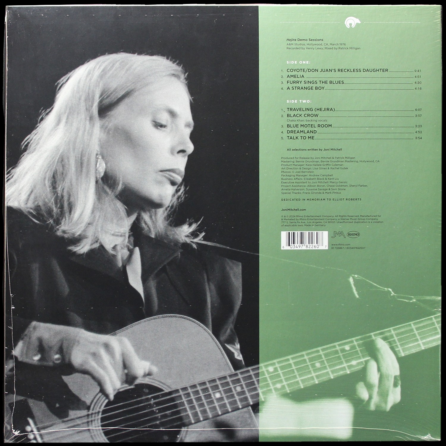 LP Joni Mitchell — Hejira Demos фото 2