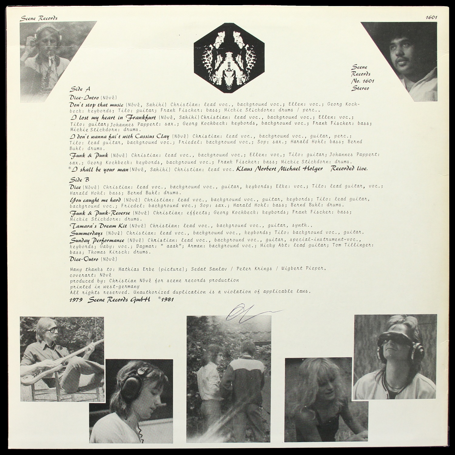 LP Dice — Christian Chir.Amb. (цветной винил) фото 2