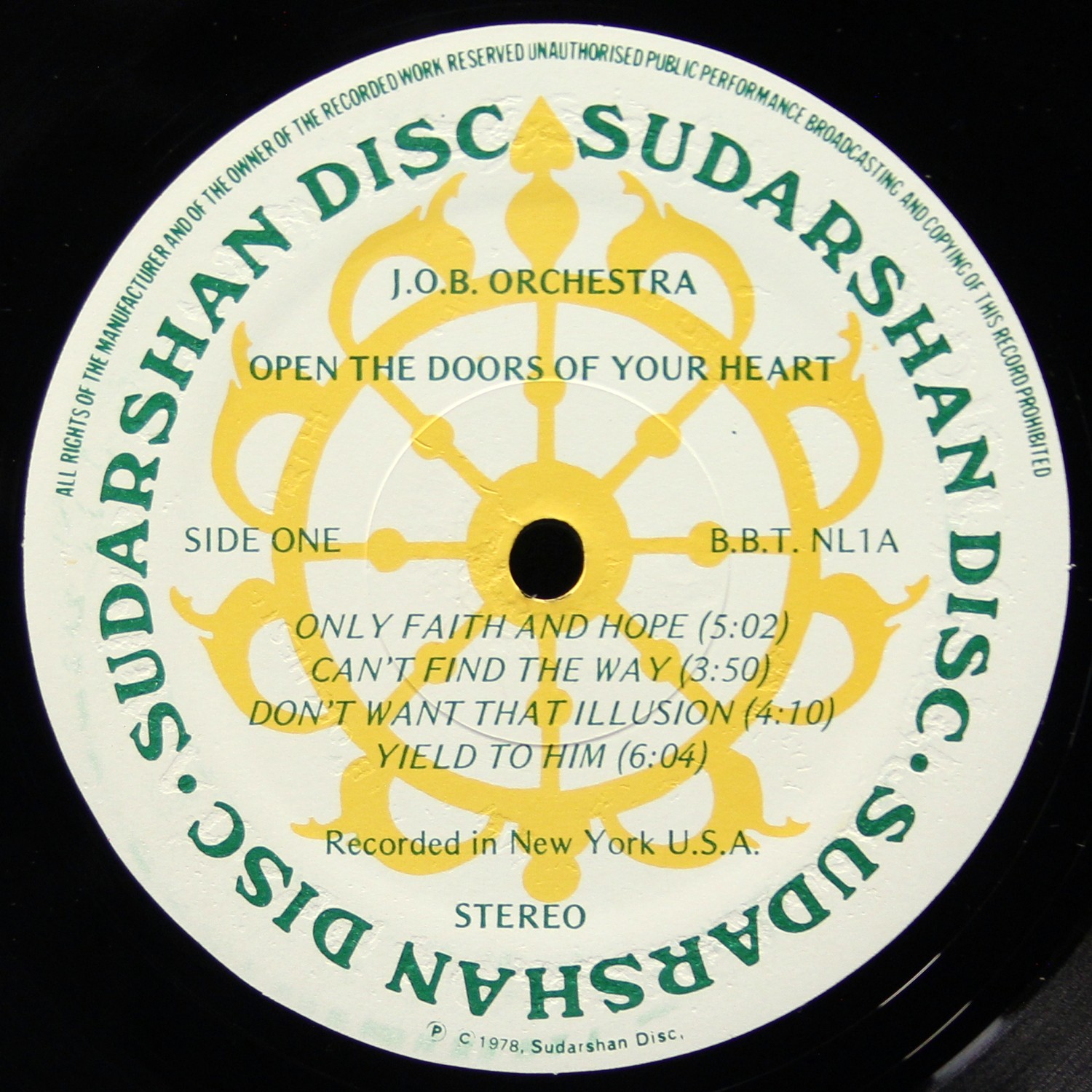 LP J.O.B. Orquestra — Open The Doors To Your Heart фото 3