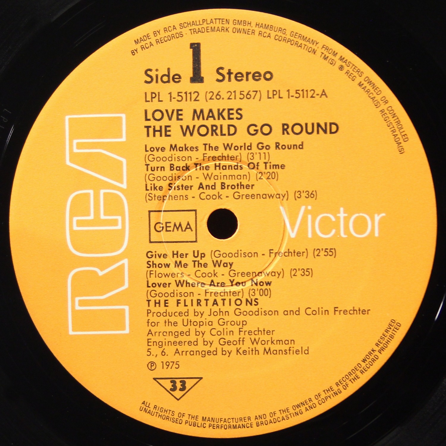 LP Flirtations — Love Makes The World Go Round фото 2