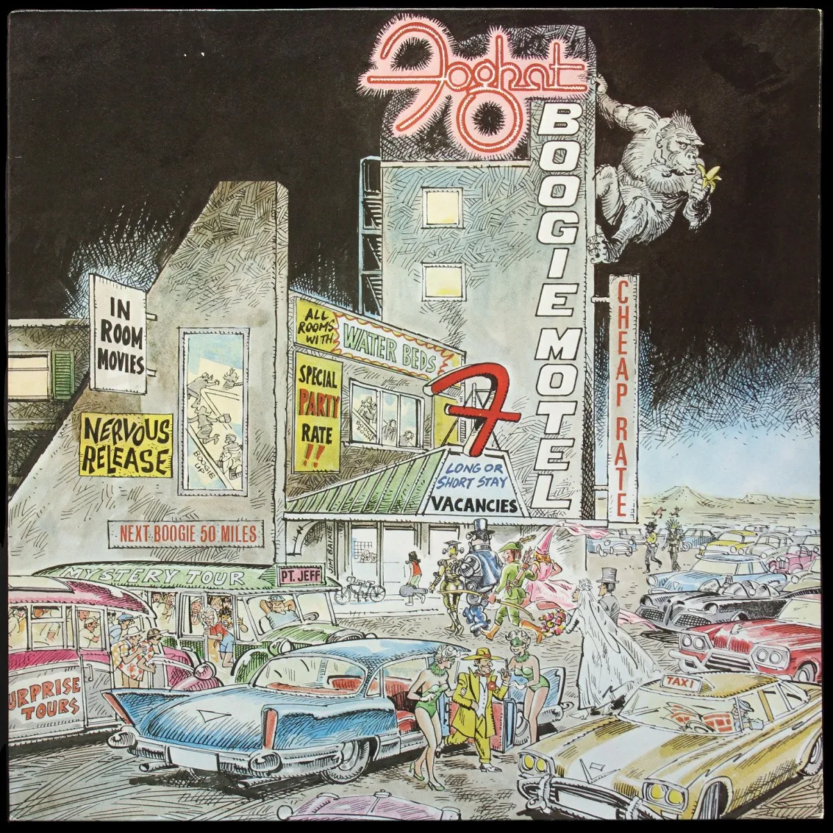 LP Foghat — Boogie Motel фото