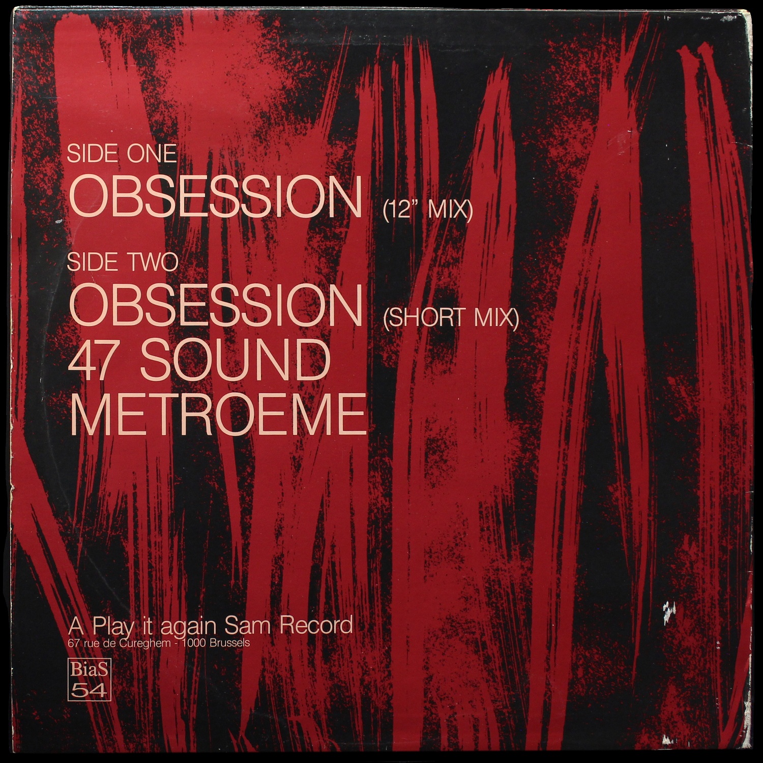 LP Chris & Cosey — Obsession (макси сингл) фото 2