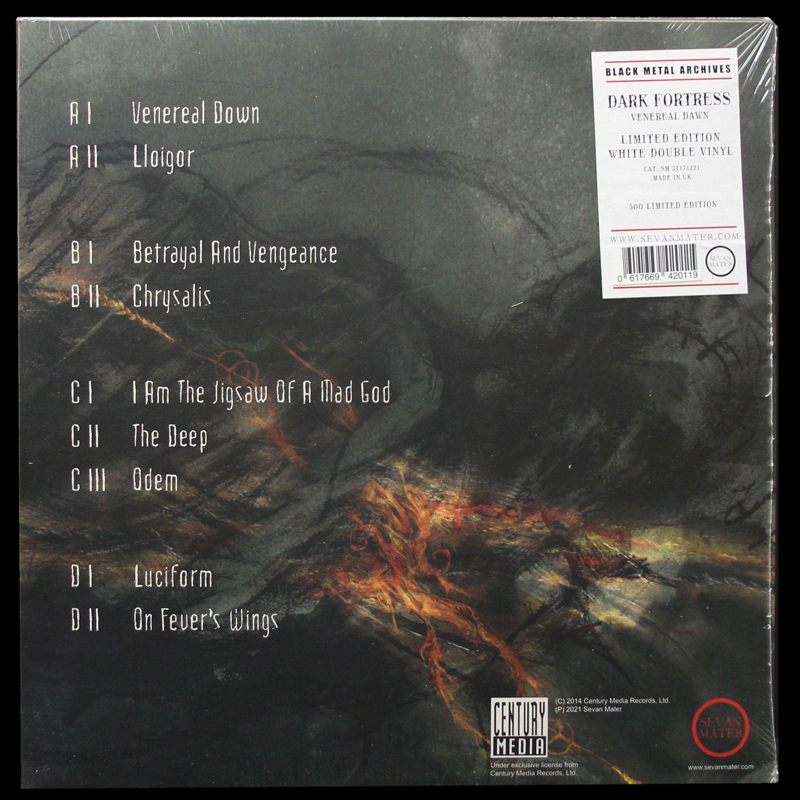 LP Dark Fortress — Venereal Dawn (2LP,  цветной винил) фото 2