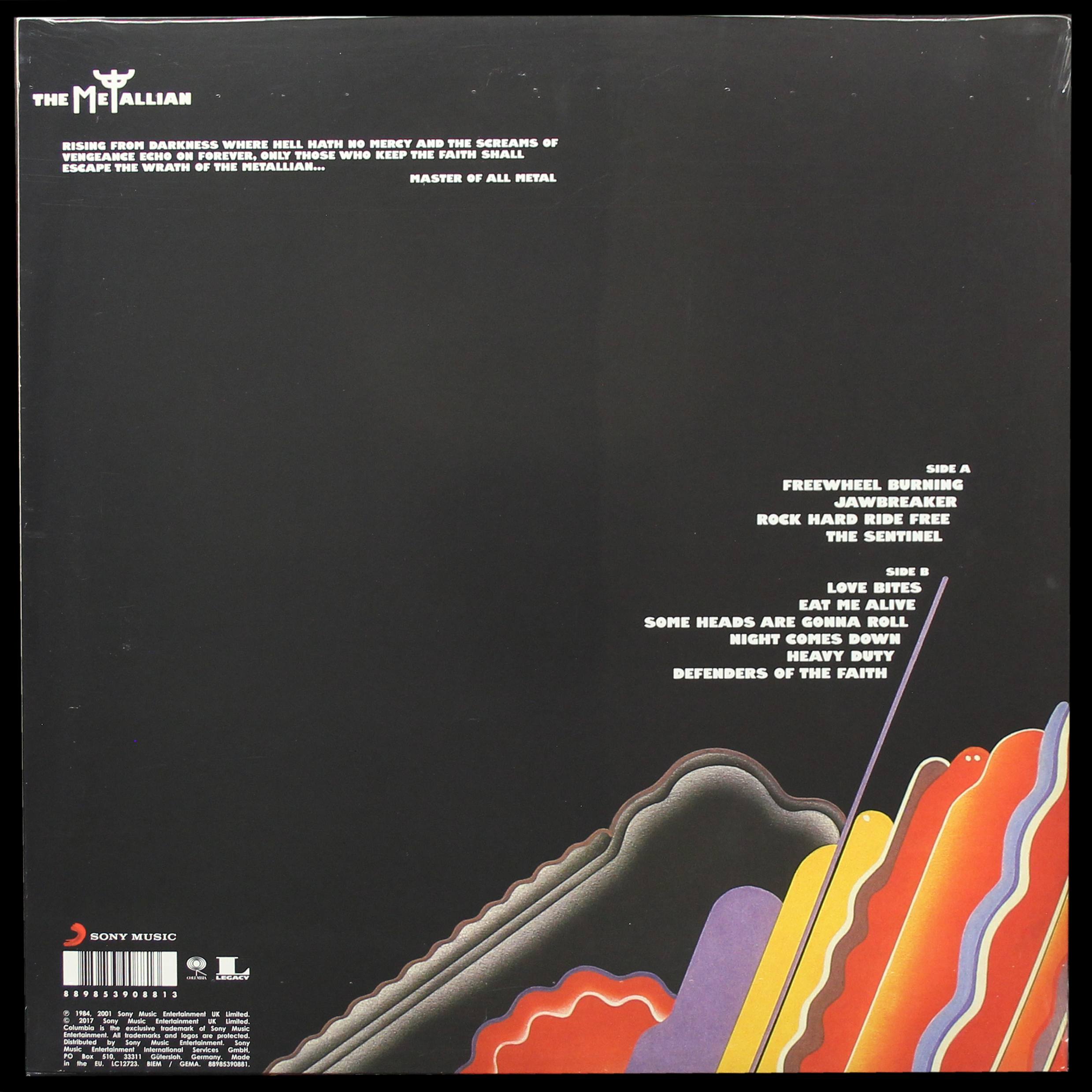 LP Judas Priest — Defenders Of The Faith фото 2