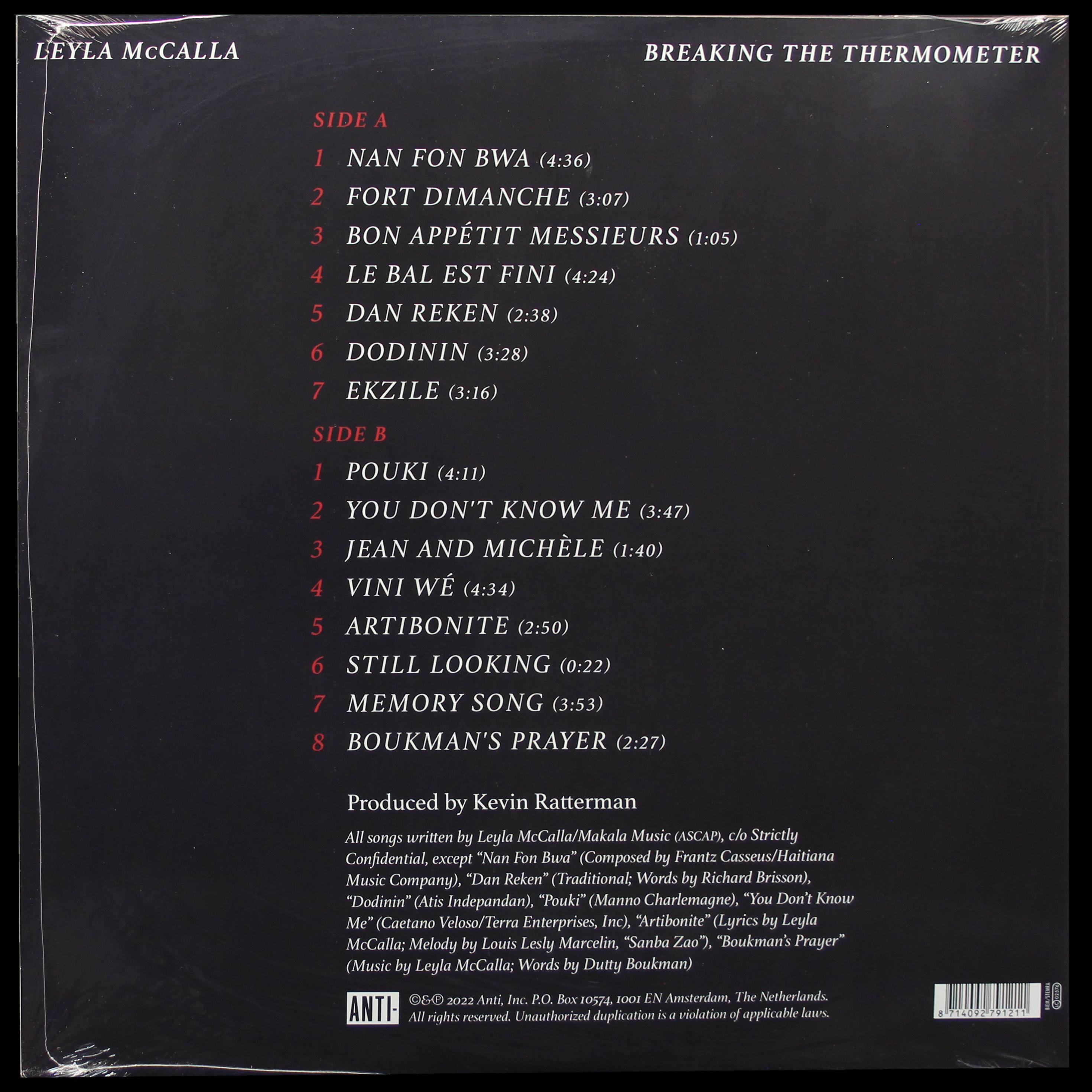 LP Leyla Mccalla — Breaking The Thermometer фото 2