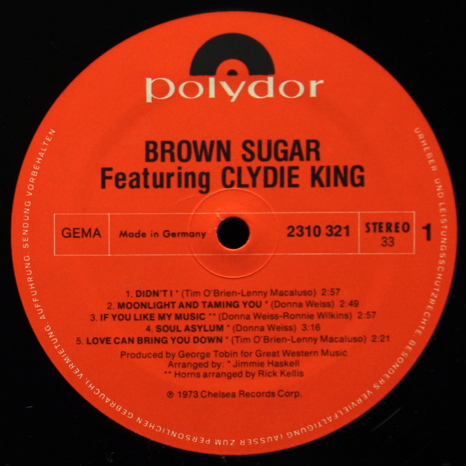 LP Clydie King — Brown Sugar фото 2