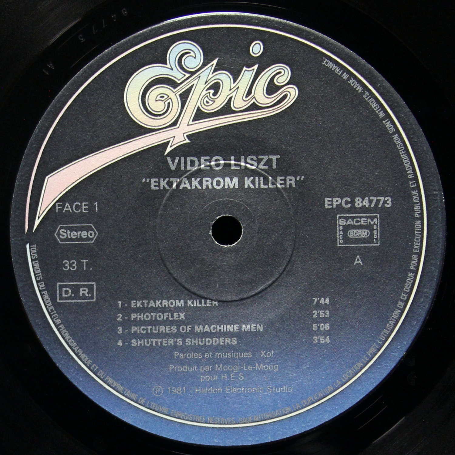 LP Video Liszt — Ektakrom Killer фото 3