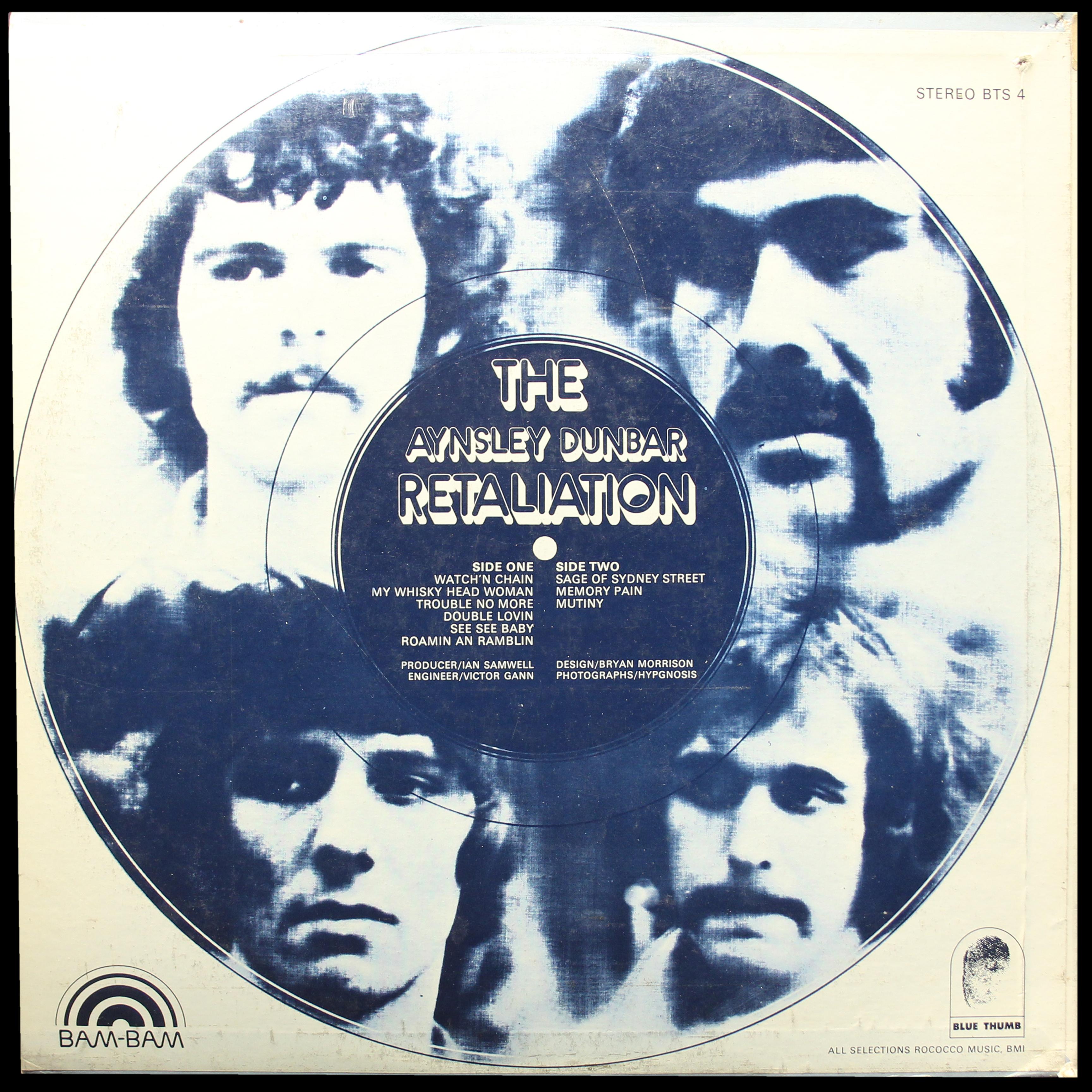 LP Aynsley Dunbar Retaliation — Aynsley Dunbar Retaliation фото 2