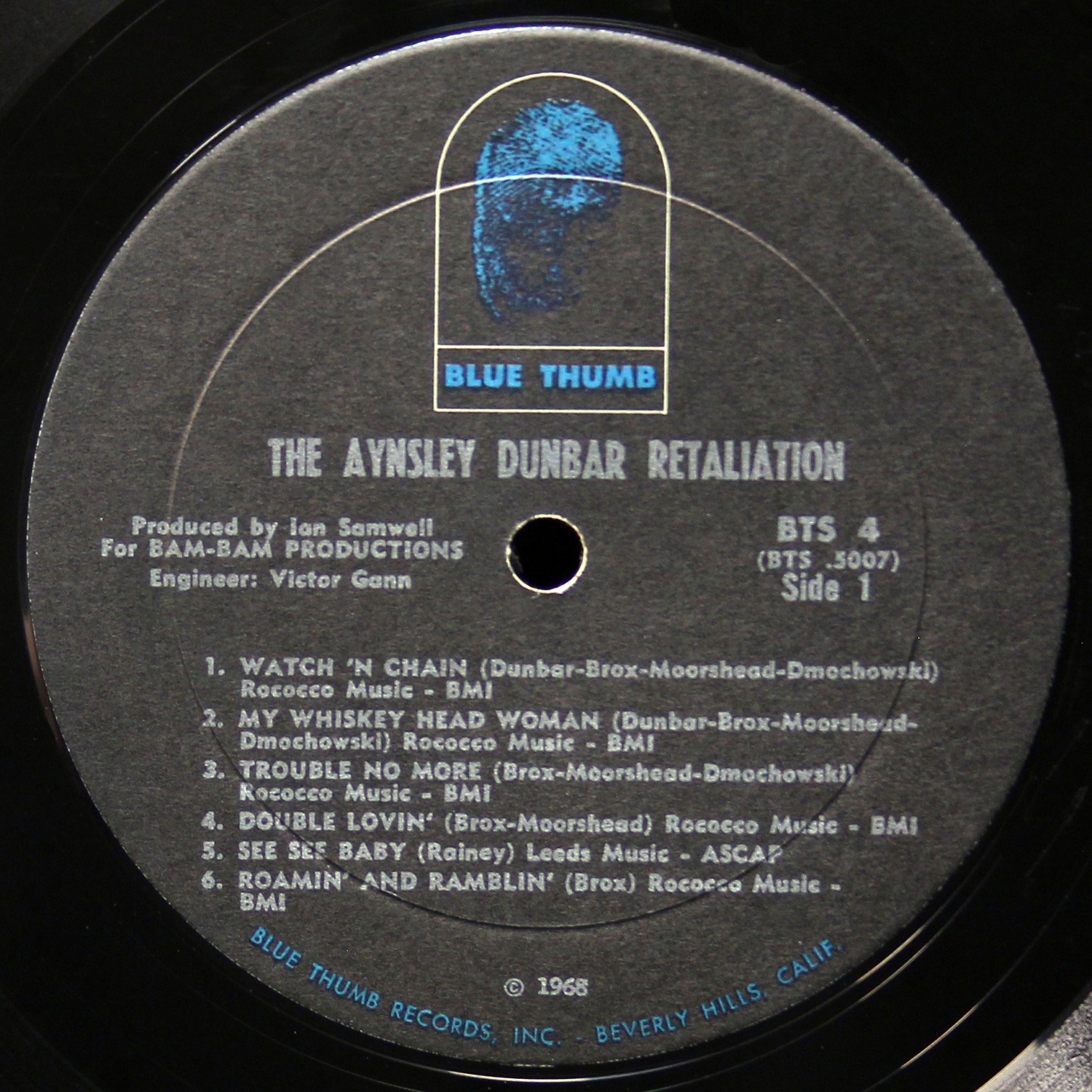 LP Aynsley Dunbar Retaliation — Aynsley Dunbar Retaliation фото 3