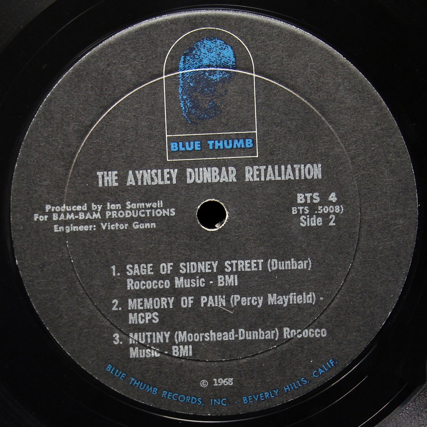 LP Aynsley Dunbar Retaliation — Aynsley Dunbar Retaliation фото 4