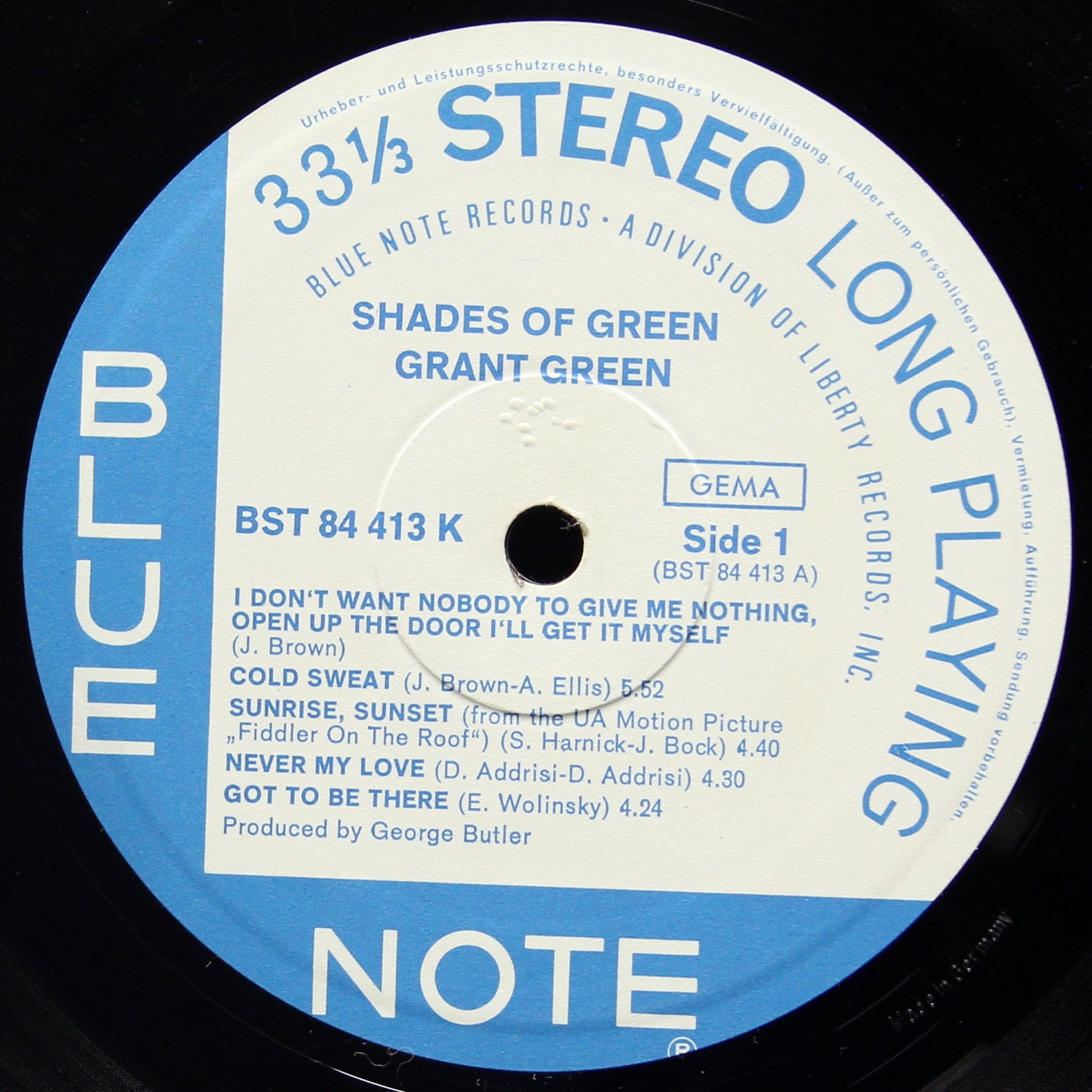 LP Grant Green — Shades Of Green фото 3