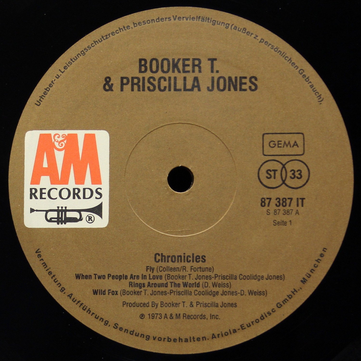 LP Booker T. Jones — Chronicles фото 2