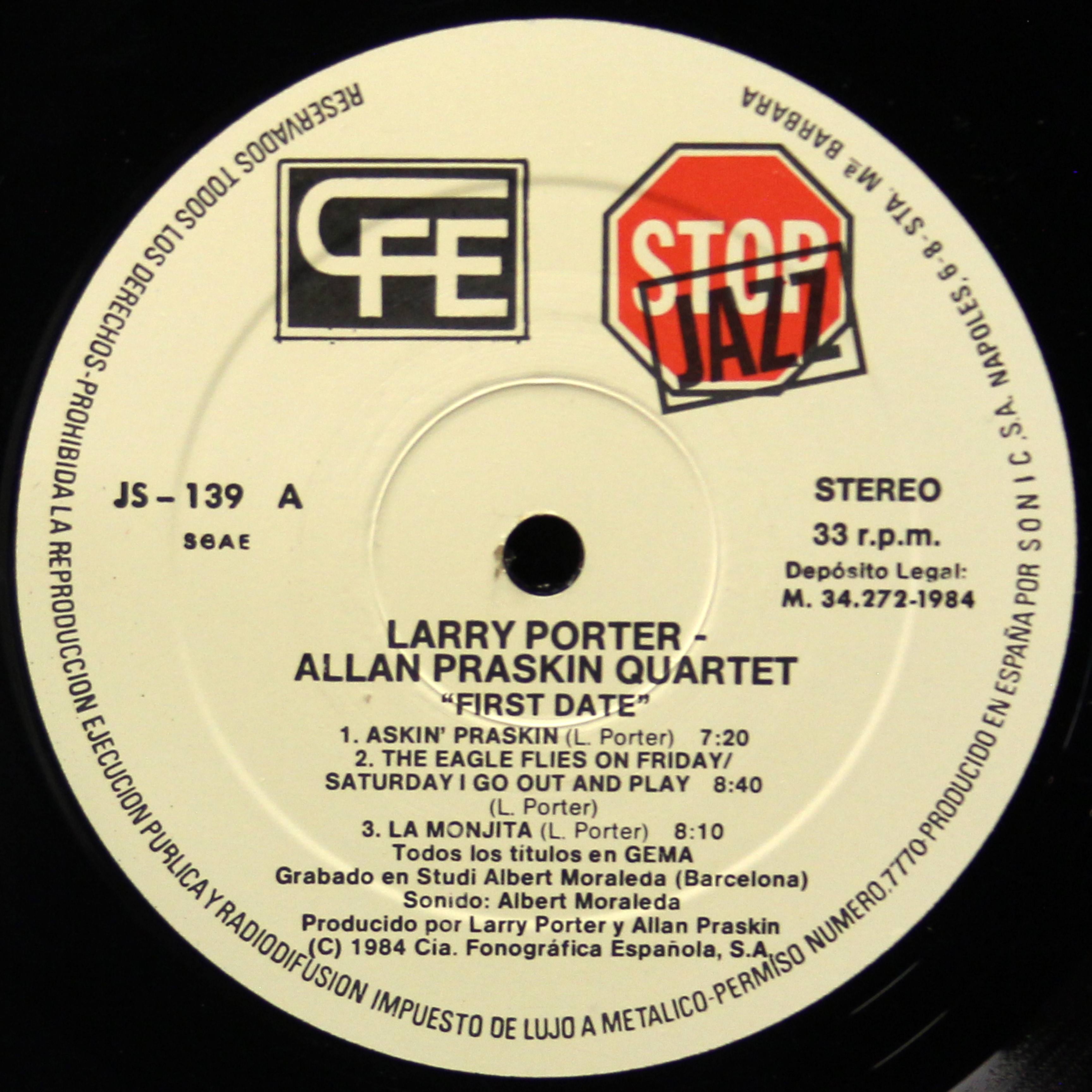 LP Larry Porter — First Date фото 2