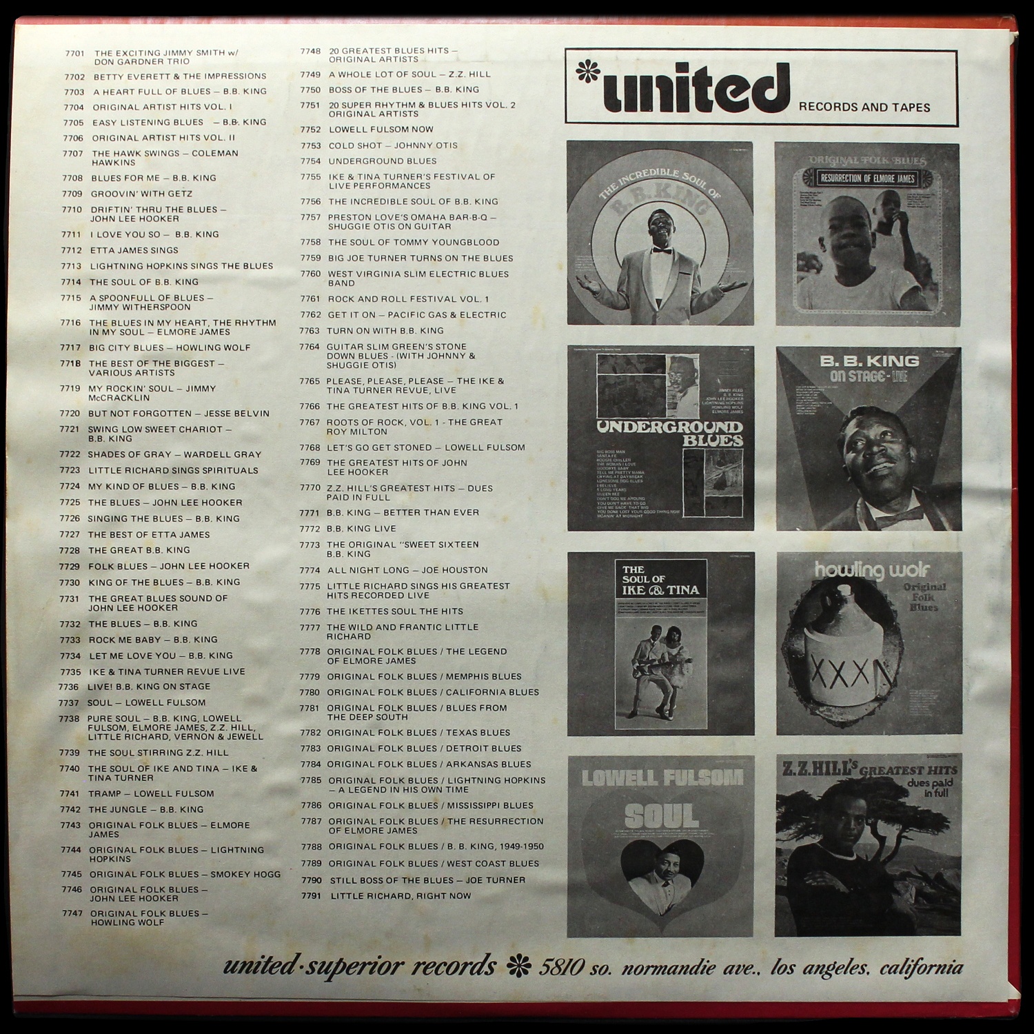 LP Elmore James — Blues In My Heart The Rhythm In My Soul фото 2