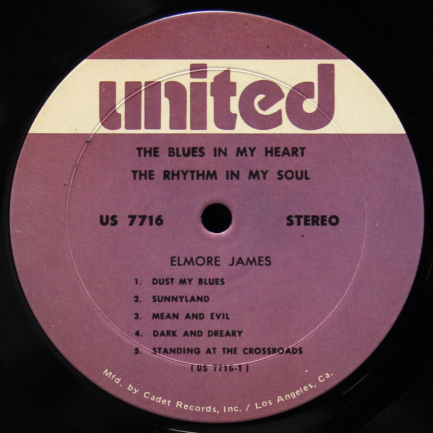 LP Elmore James — Blues In My Heart The Rhythm In My Soul фото 3