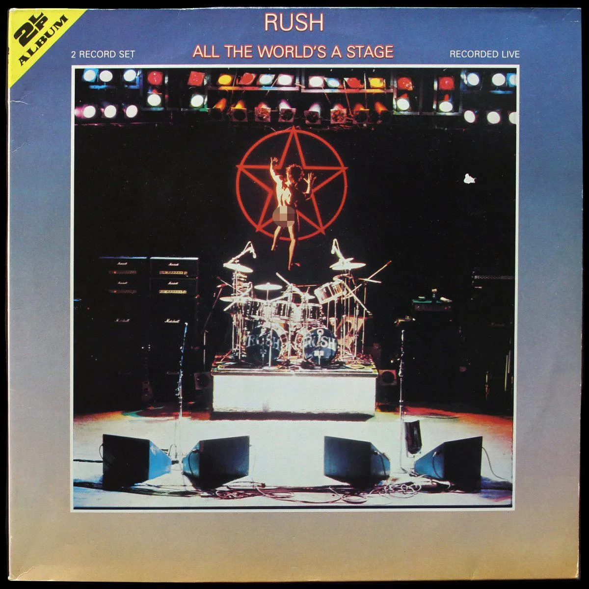 LP Rush — All The World's A Stage (2LP) фото