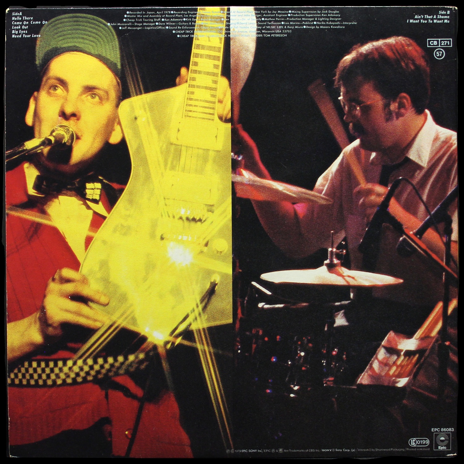 LP Cheap Trick — At Budokan (+ буклет) фото 2