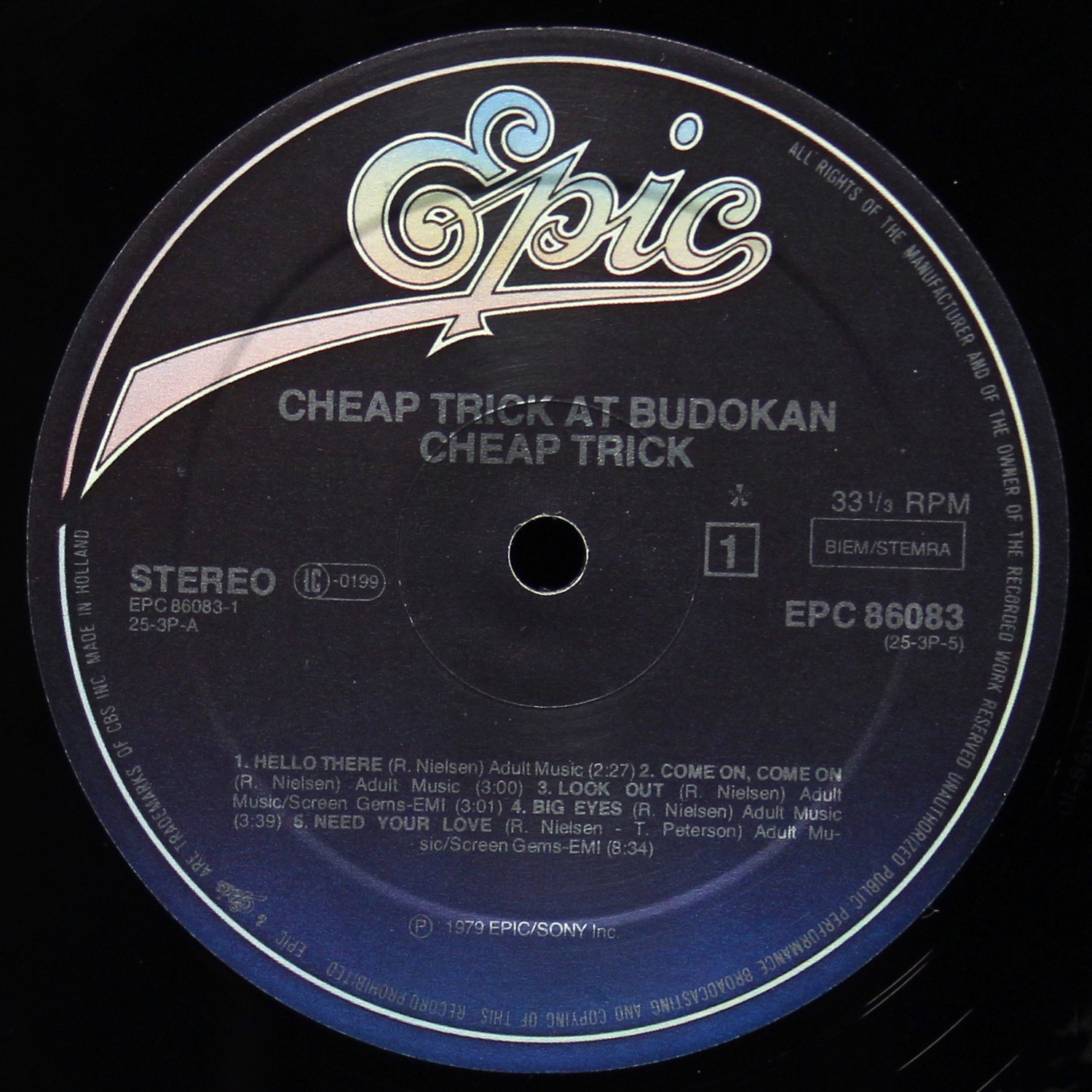 LP Cheap Trick — At Budokan (+ буклет) фото 3