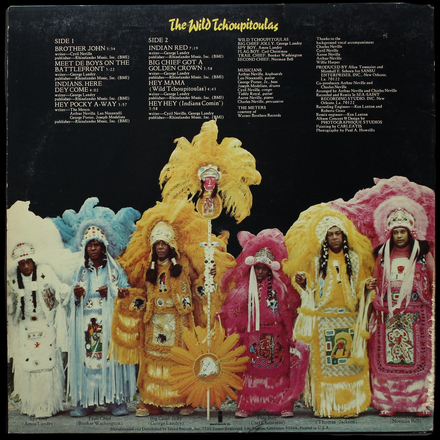 LP Wild Tchoupitoulas — Wild Tchoupitoulas фото 2