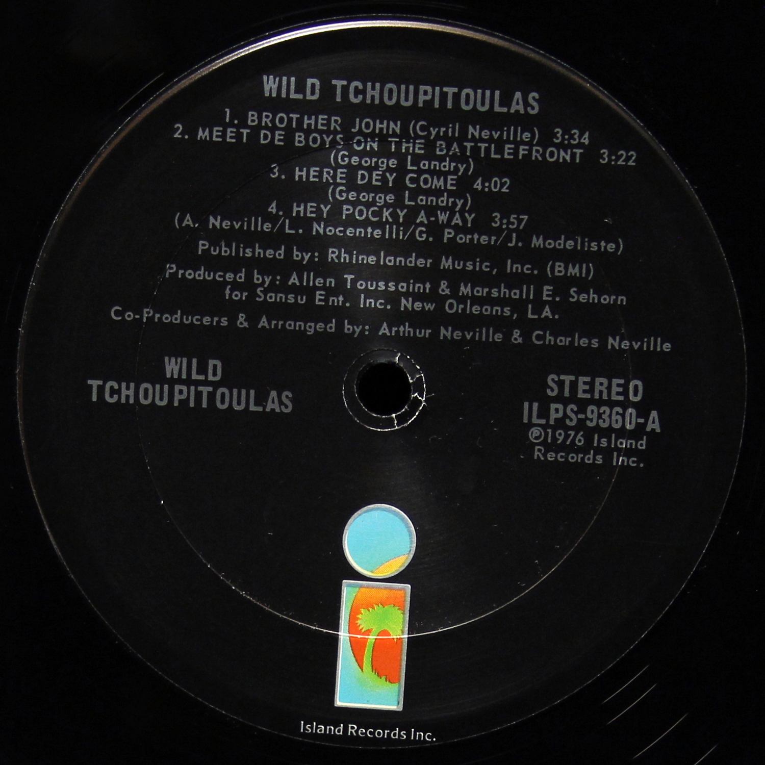 LP Wild Tchoupitoulas — Wild Tchoupitoulas фото 3