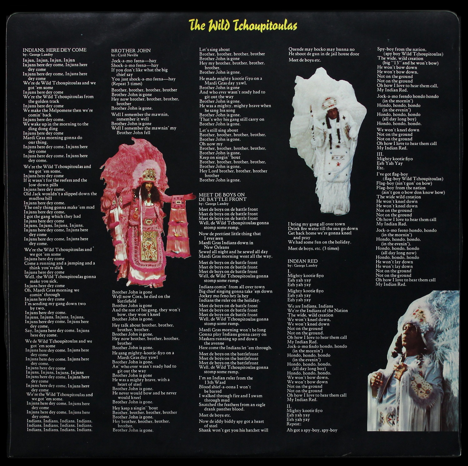 LP Wild Tchoupitoulas — Wild Tchoupitoulas фото 5