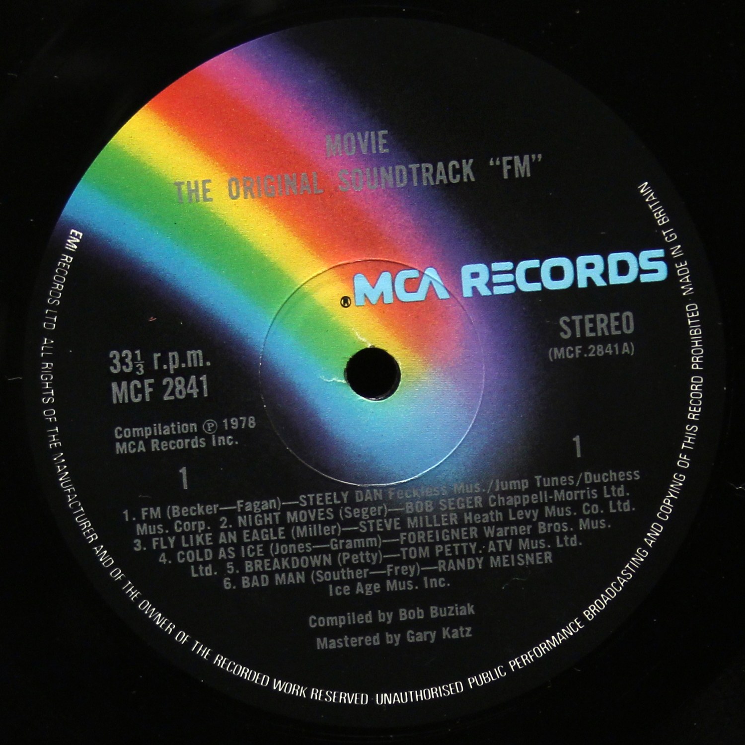 LP V/A — FM (The Original Movie Soundtrack) (2LP) фото 3