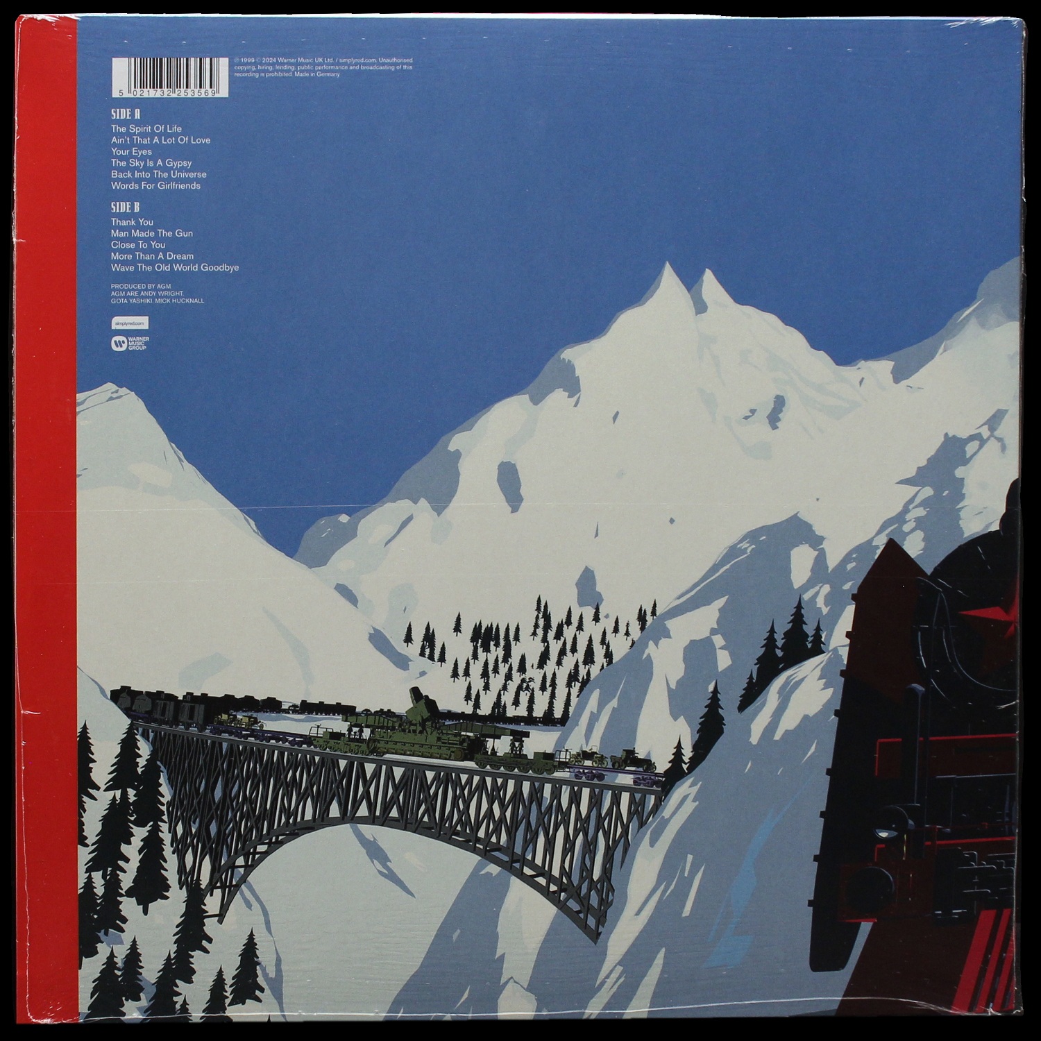LP Simply Red — Love And The Russian Winter фото 2