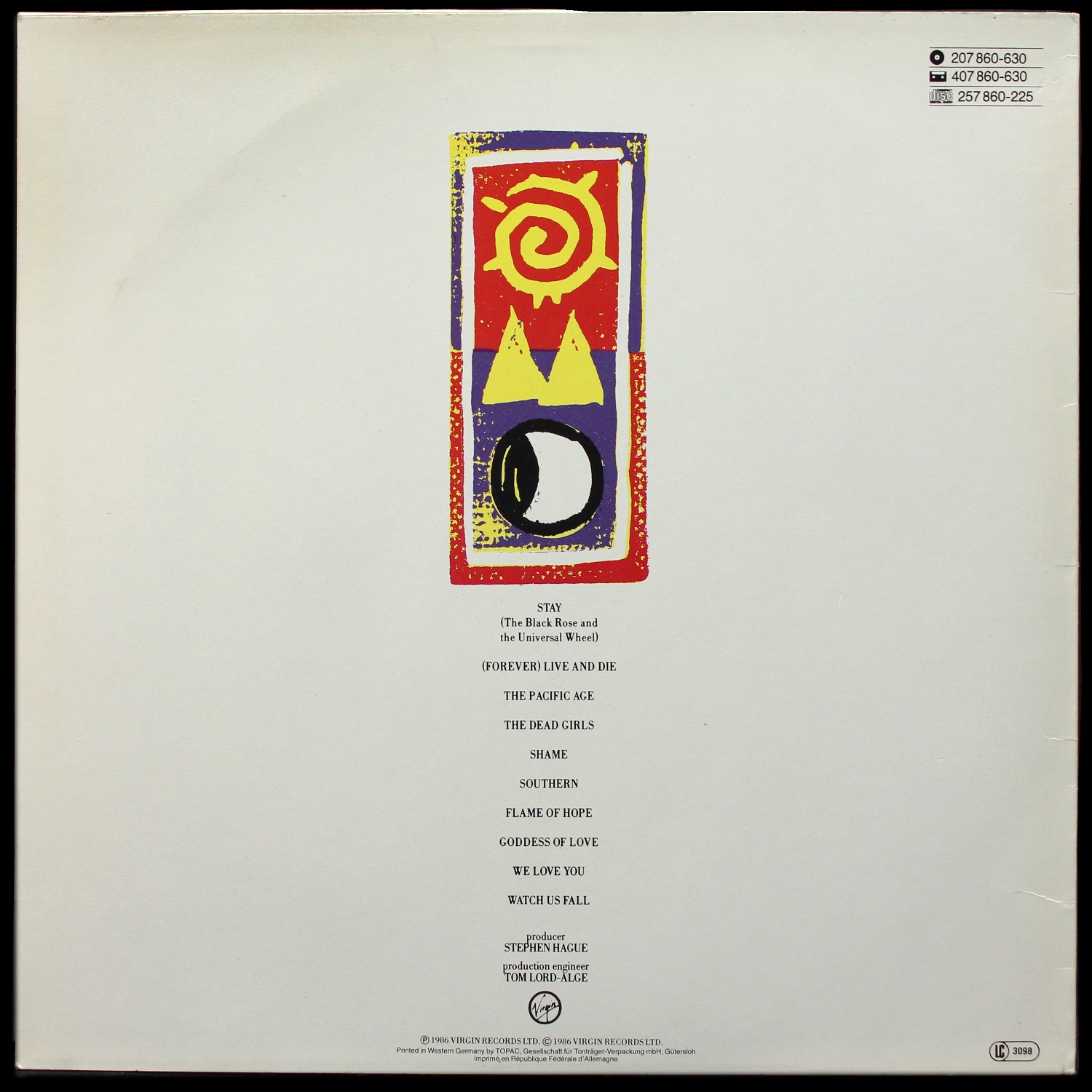 LP Orchestral Manoeuvres In The Dark — Pacific Age фото 2