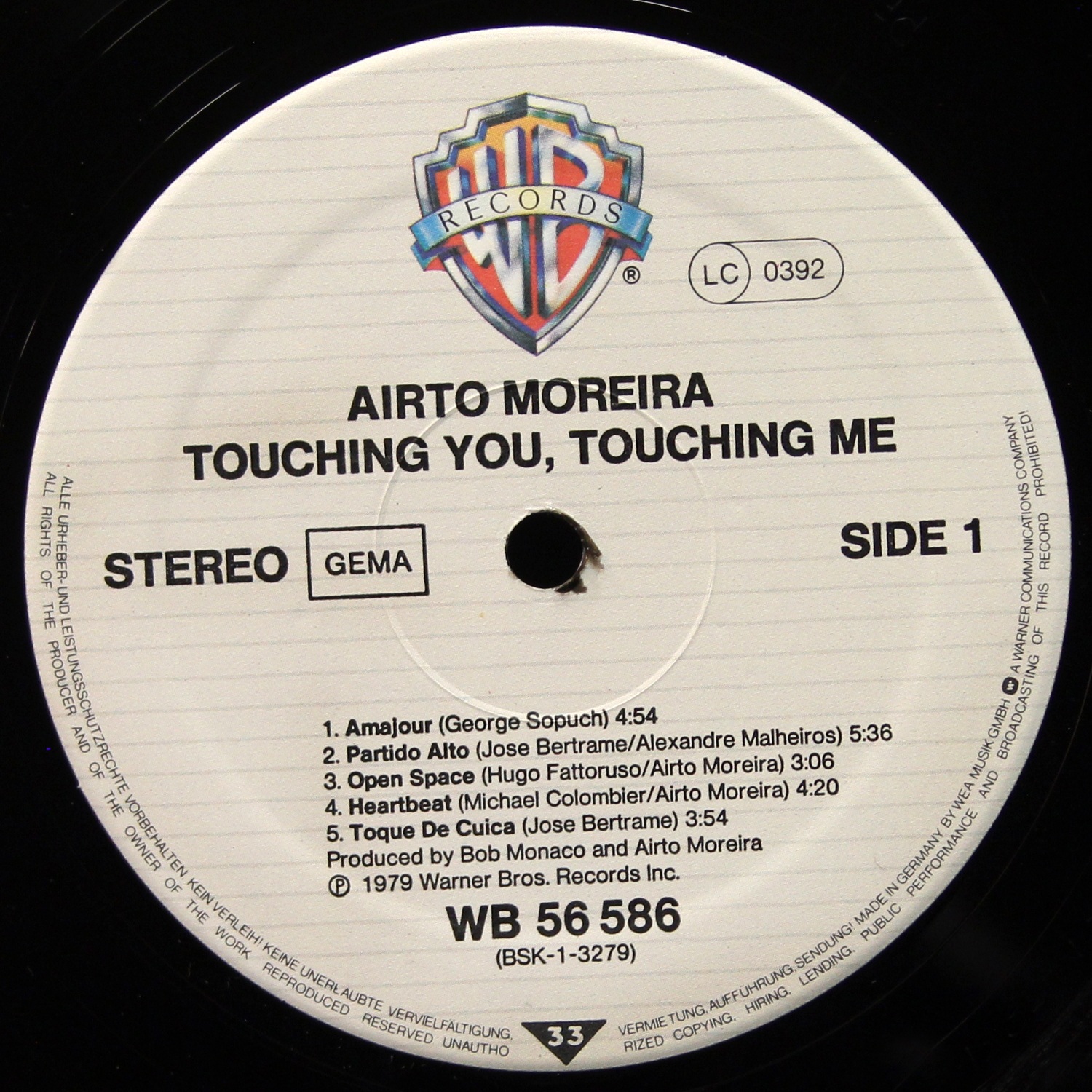 LP Airto — Touching You ... Touching Me фото 3