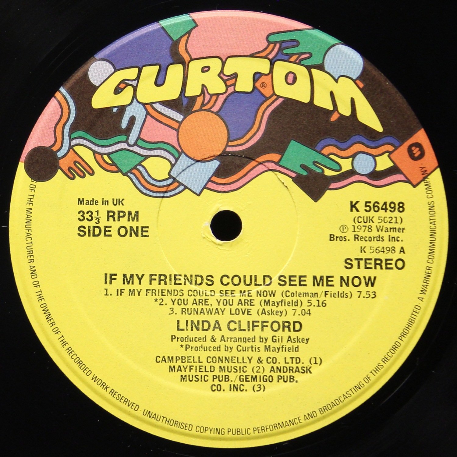 LP Linda Clifford — If My Friends Could See Me Now фото 3