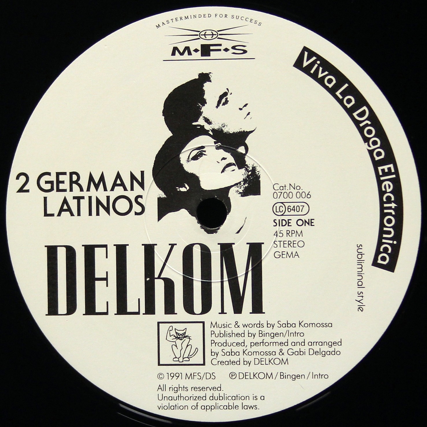LP 2 German Latinos — Viva La Droga Electronica фото 3