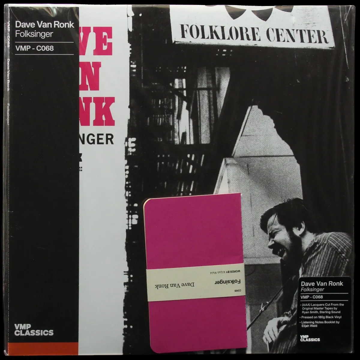 LP Dave Van Ronk — Folksinger (моно,  клубное издание,  + буклет) фото