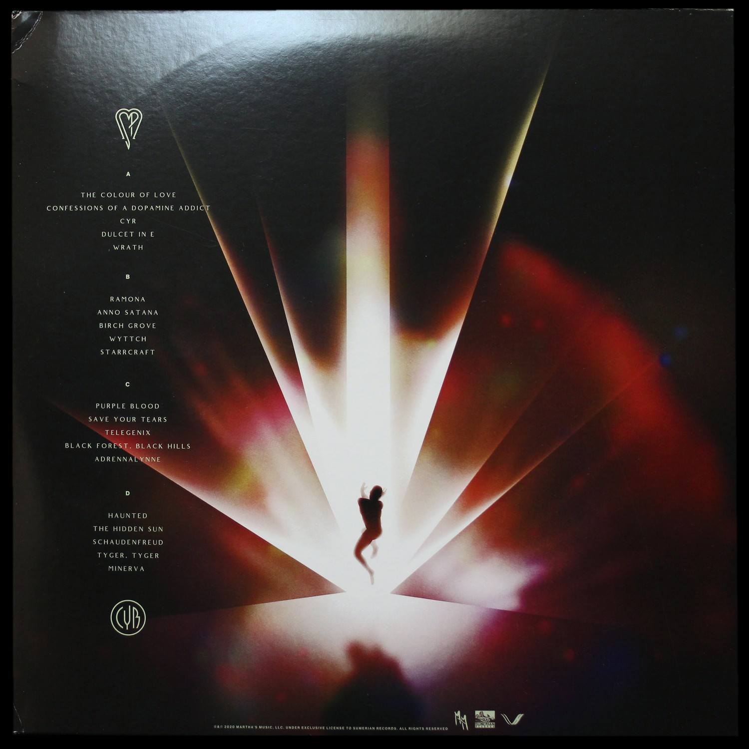 LP Smashing Pumpkins — Cyr (2LP,  цветной винил) фото 2