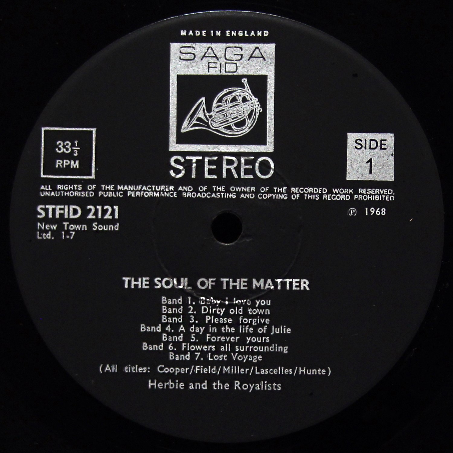 LP Herbie & The Royalists — Soul Of The Matter фото 3