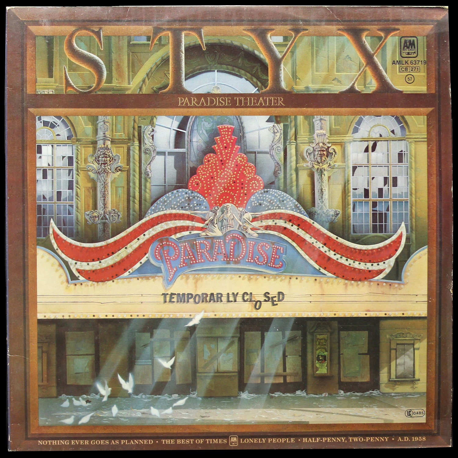 LP Styx — Paradise Theatre фото 2