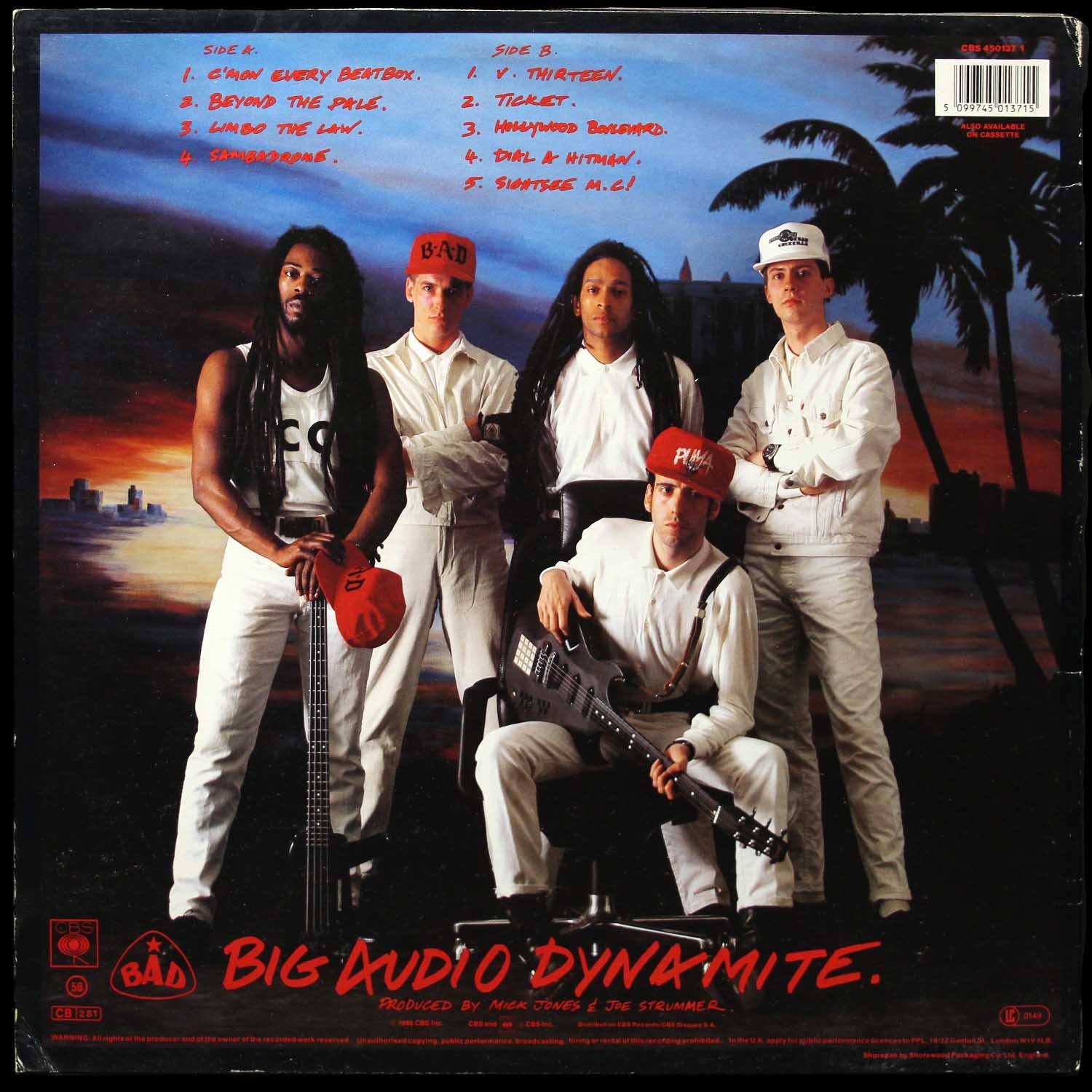 LP Big Audio Dynamite — No. 10, Upping St. фото 2