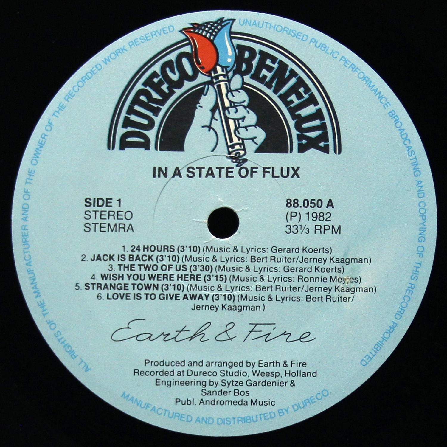 LP Earth And Fire — In A State Of Flux фото 3
