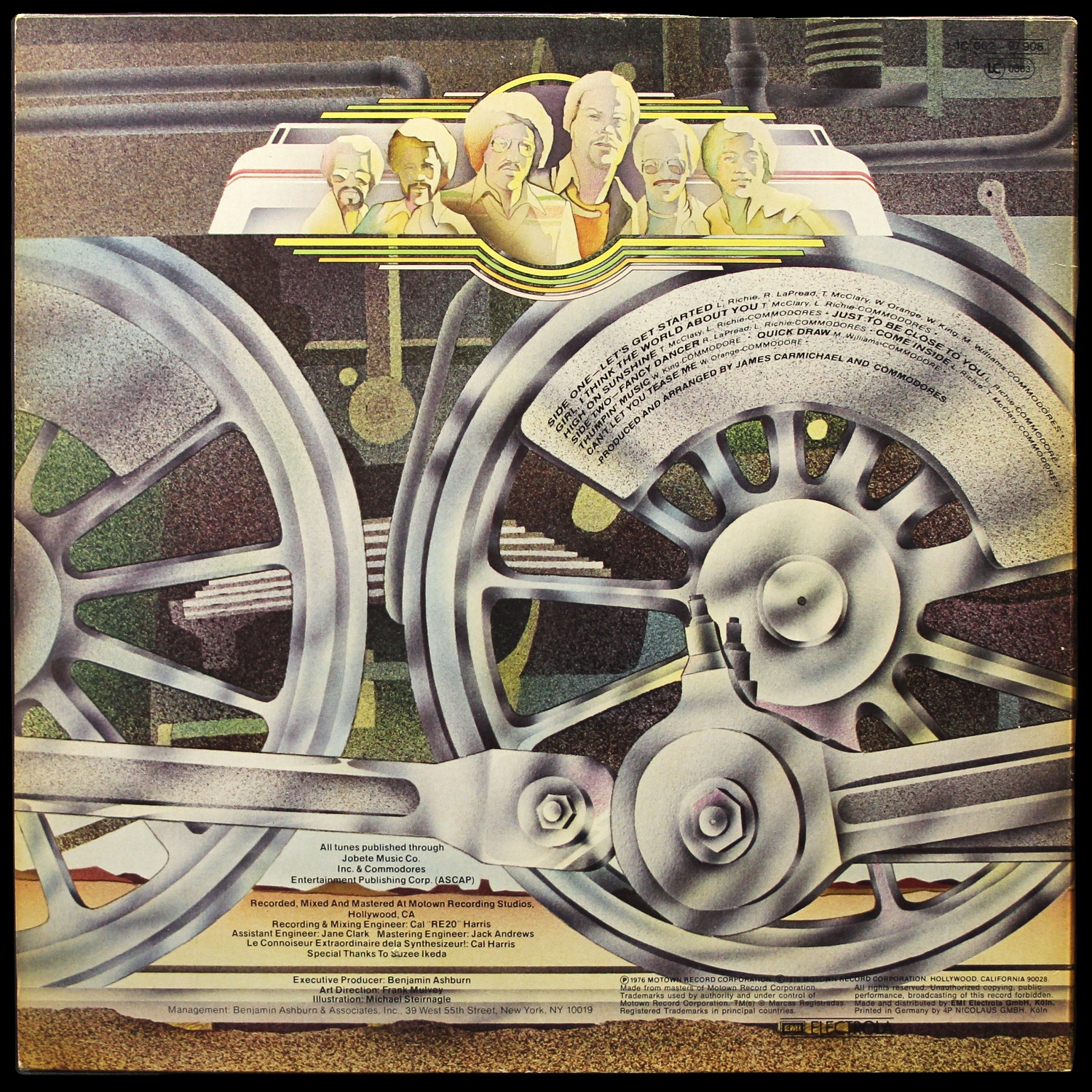 LP Commodores — Hot On The Tracks фото 2