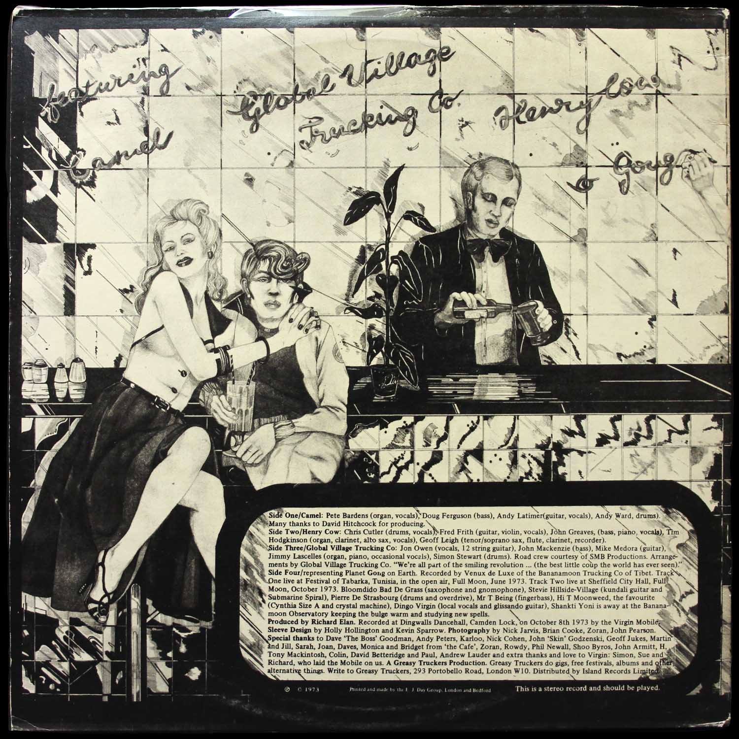 LP V/A — Greasy Truckers Live At Dingwalls Dance Hall (2LP) фото 2