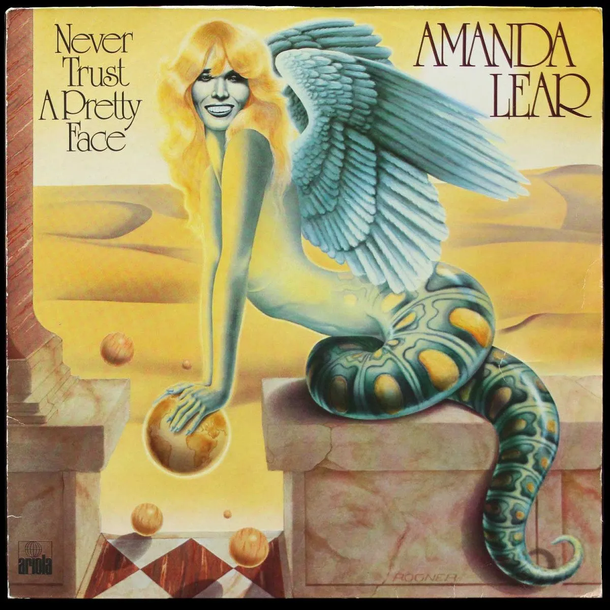LP Amanda Lear — Never Trust A Pretty Face фото
