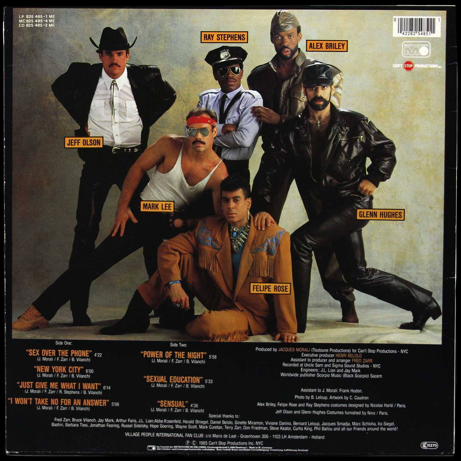 LP Village People — Sex Over The Phone фото 2