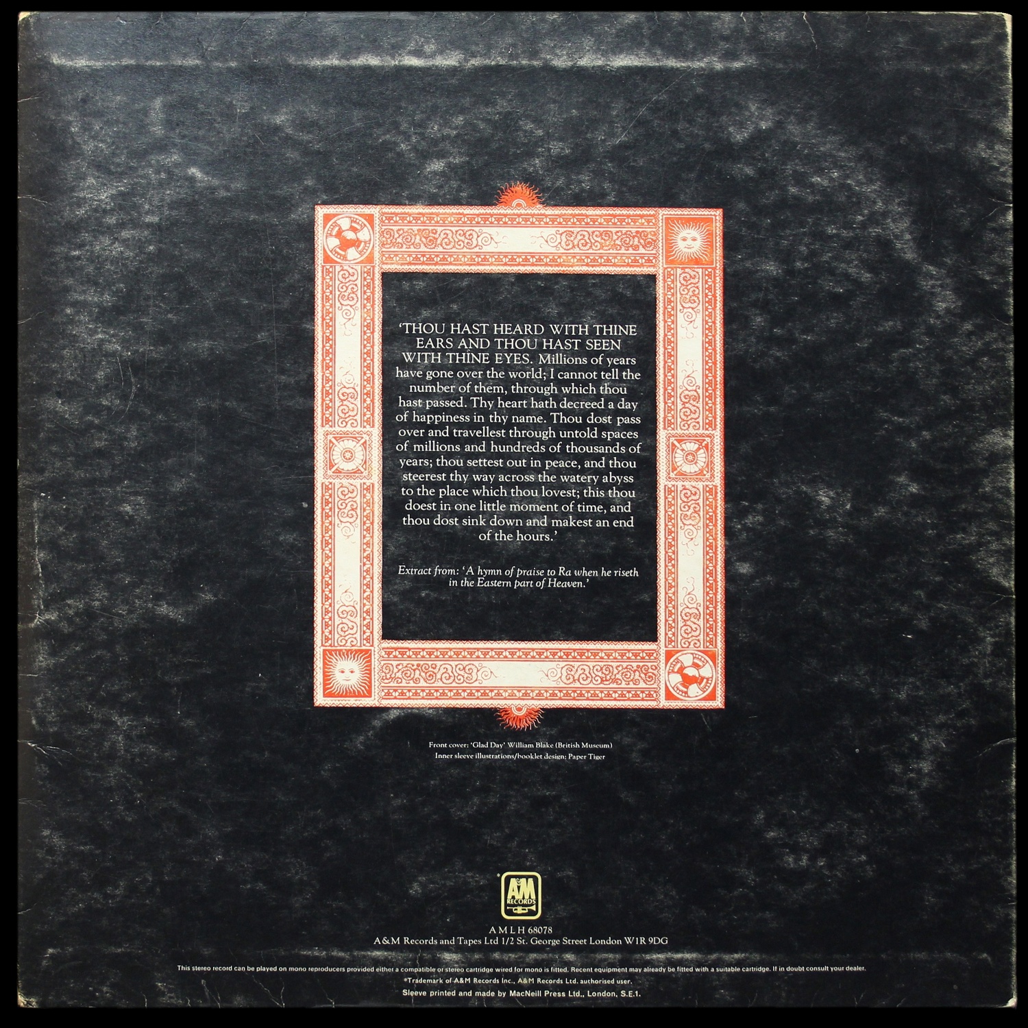 LP Strawbs — Grave New World (+ буклет,  цветной винил) фото 2