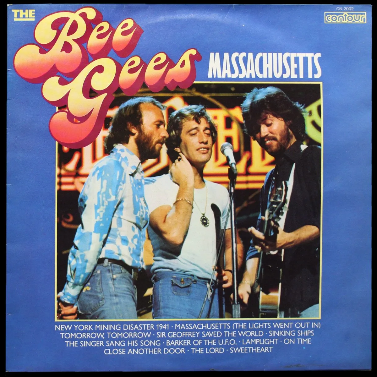 LP Bee Gees — Massachusetts фото