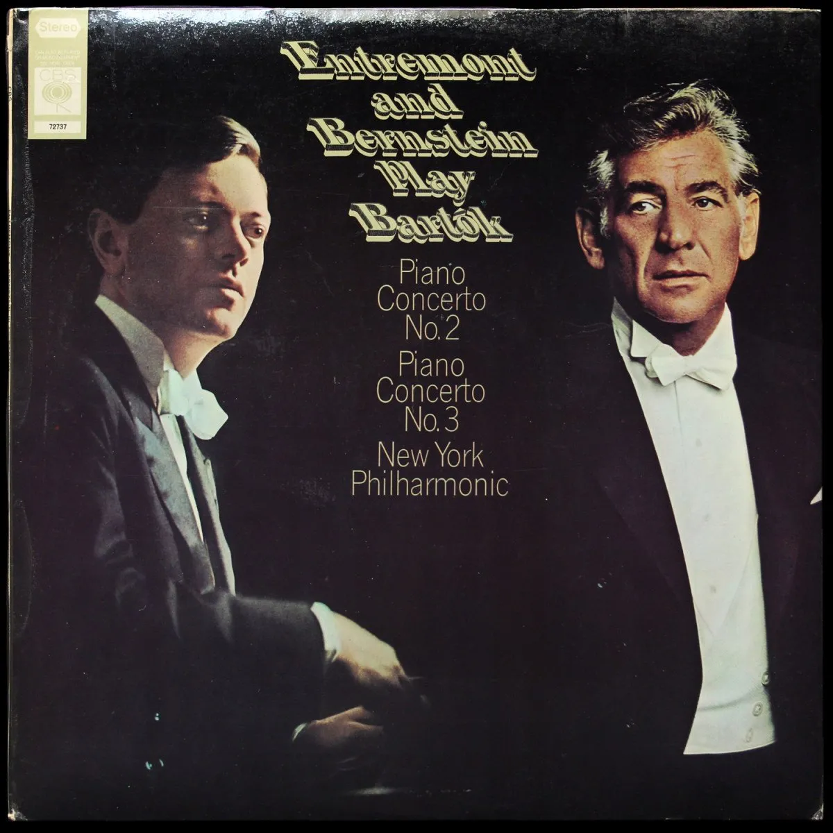 LP Philippe Entremont — Entremont And Bernstein Play Bartok (Piano Concerto No. 2 / Piano Concerto No. 3) фото