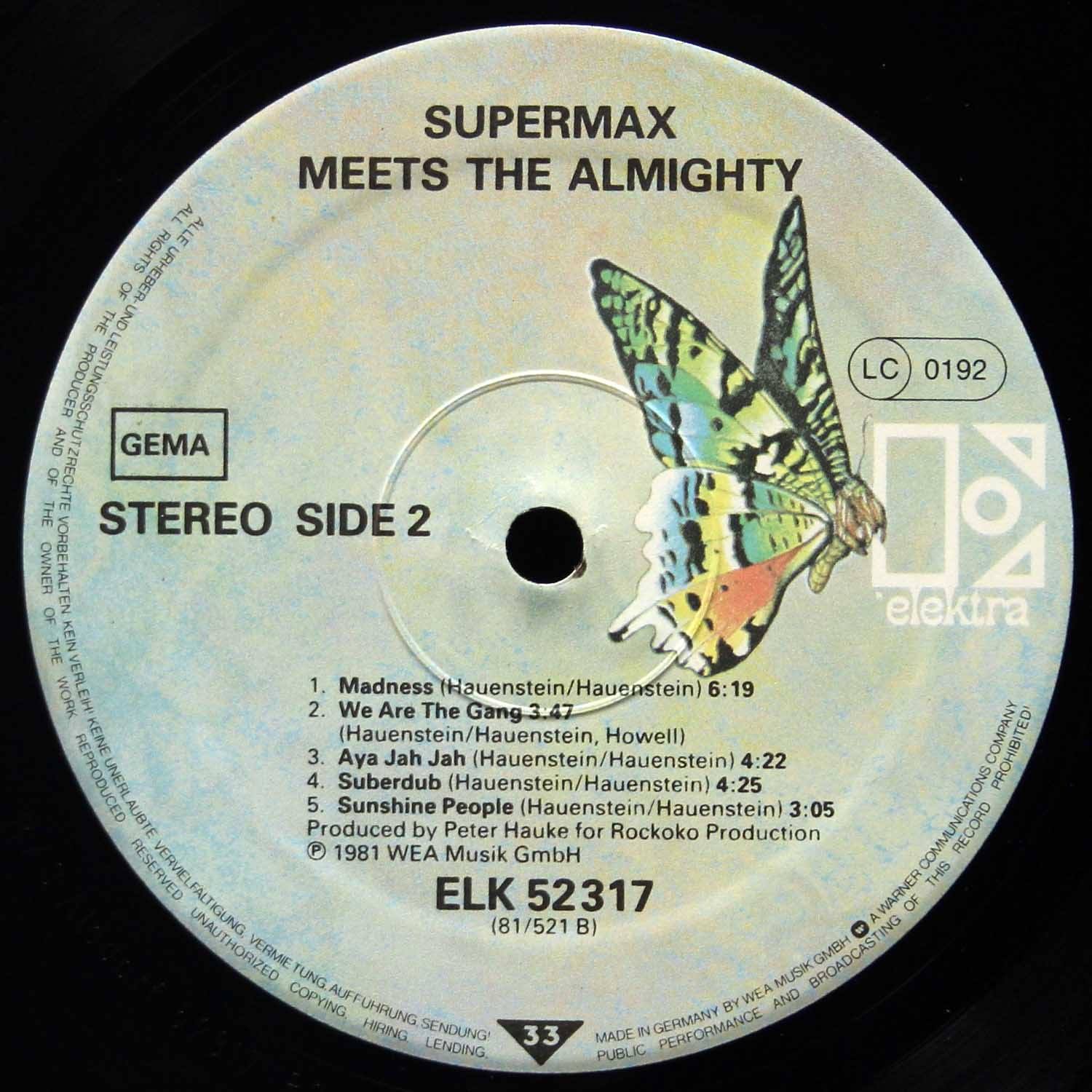 LP Supermax — Meets The Almighty фото 4