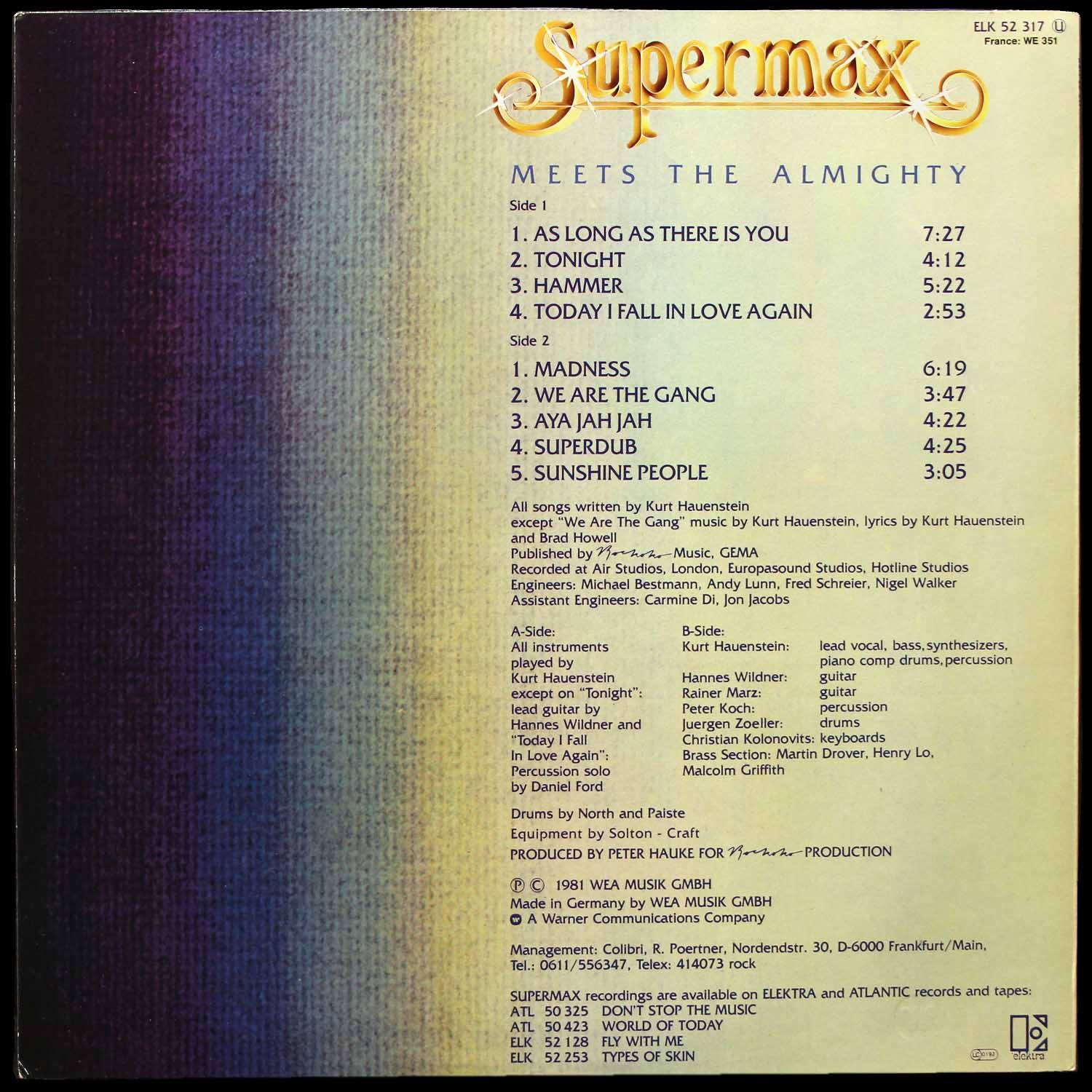 LP Supermax — Meets The Almighty фото 2