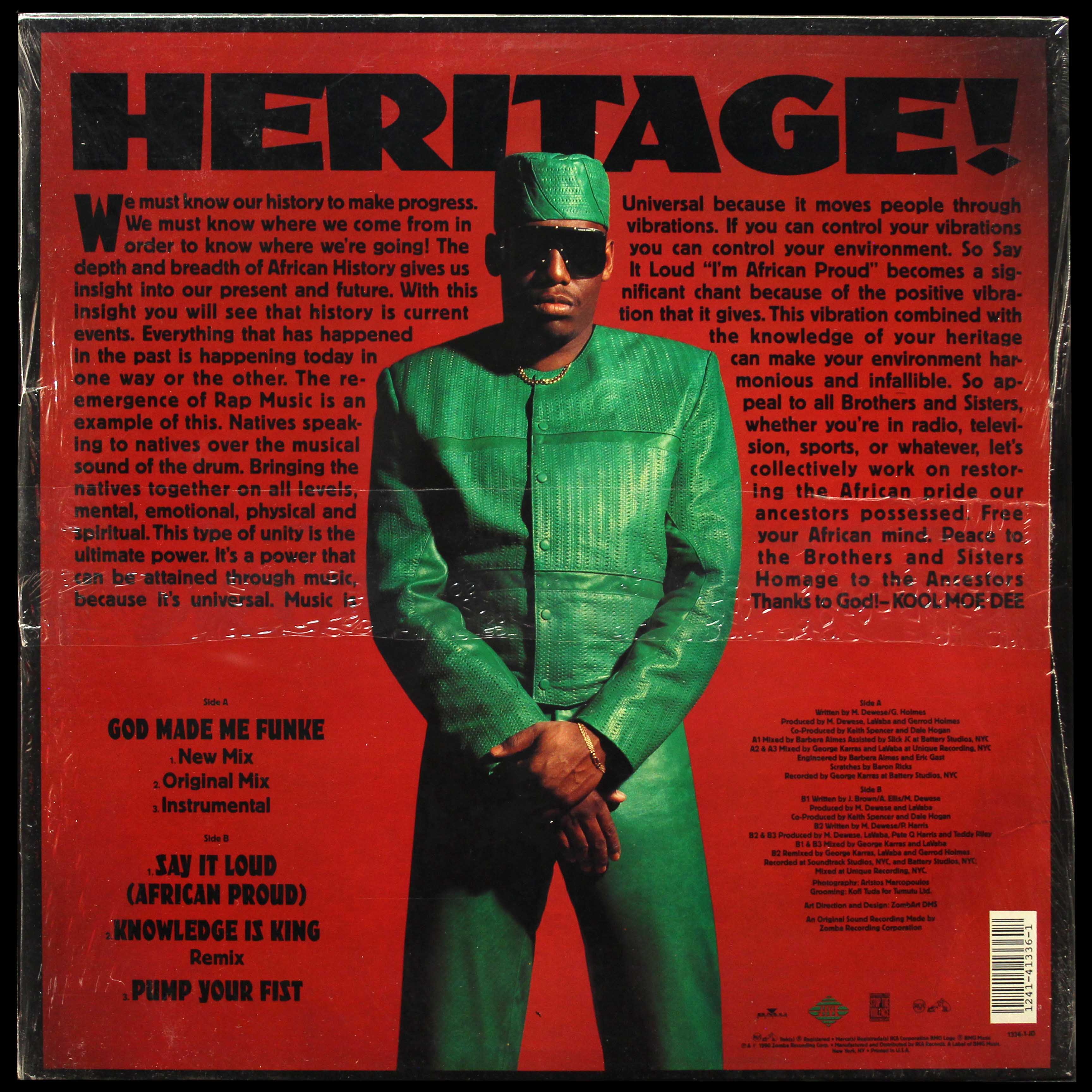 LP Kool Moe Dee — African Pride фото 2