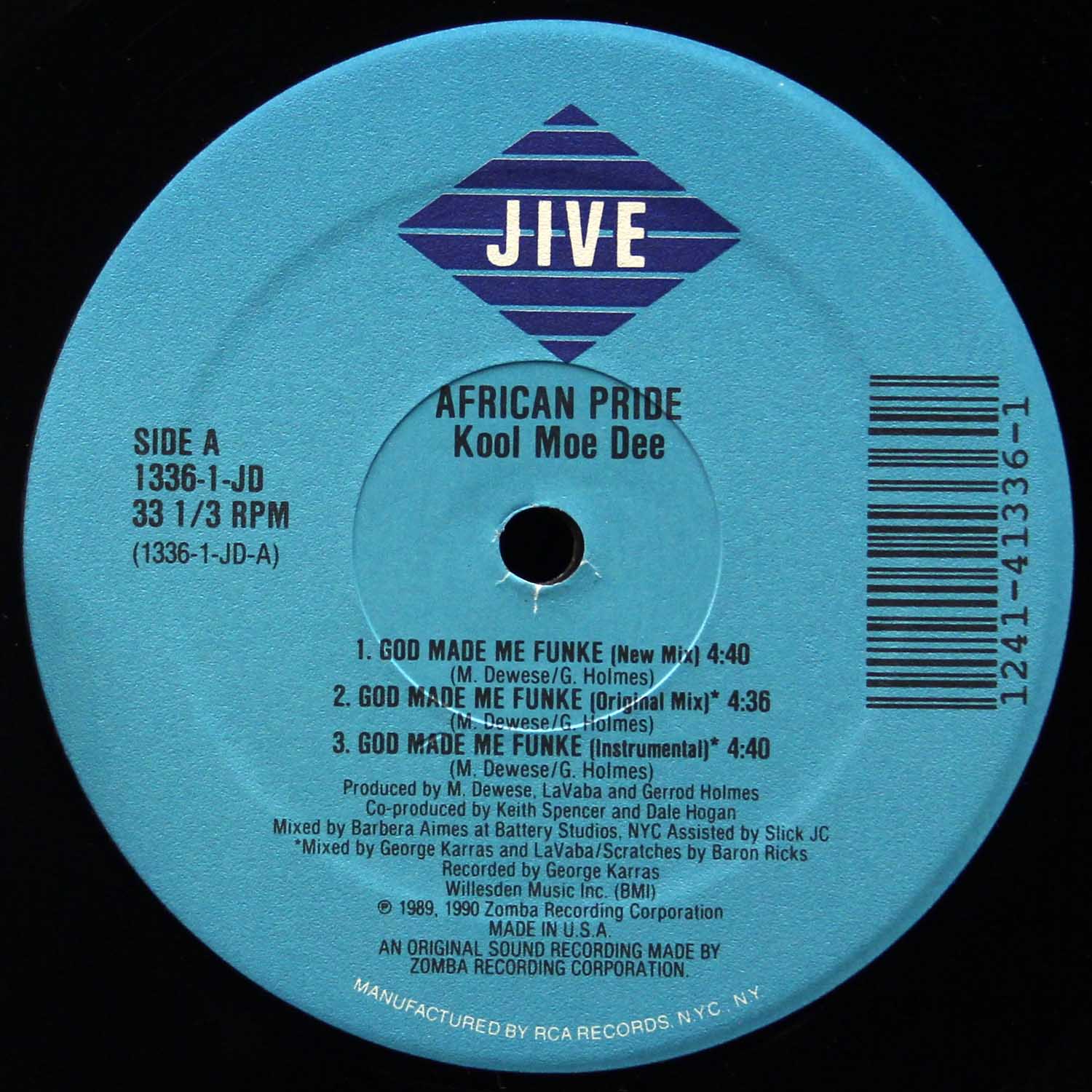 LP Kool Moe Dee — African Pride фото 3