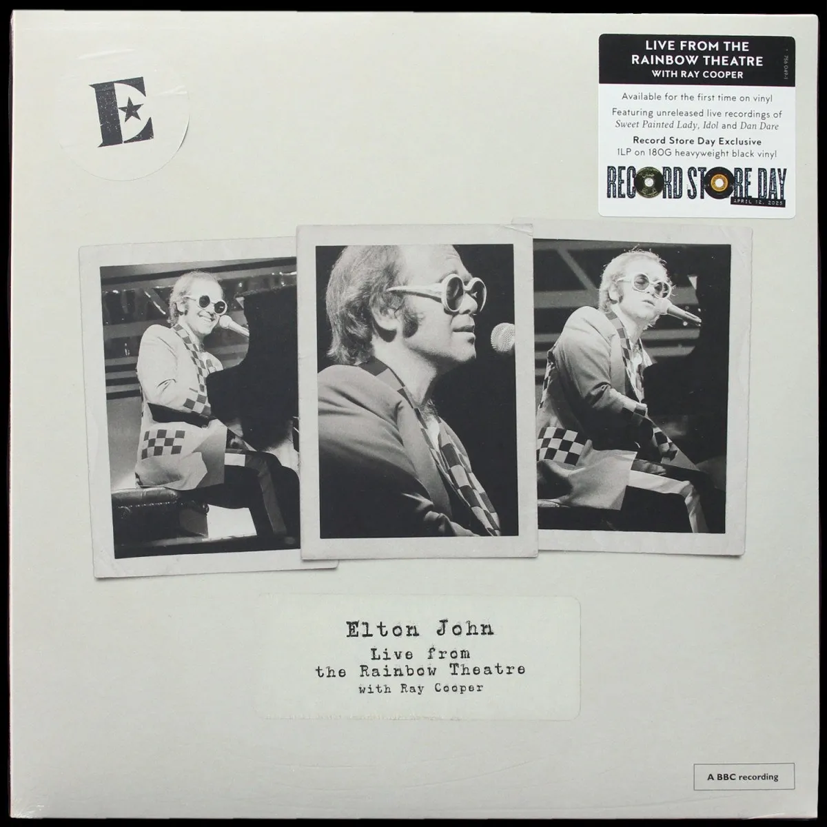 LP Elton John — Live From The Rainbow Theatre фото