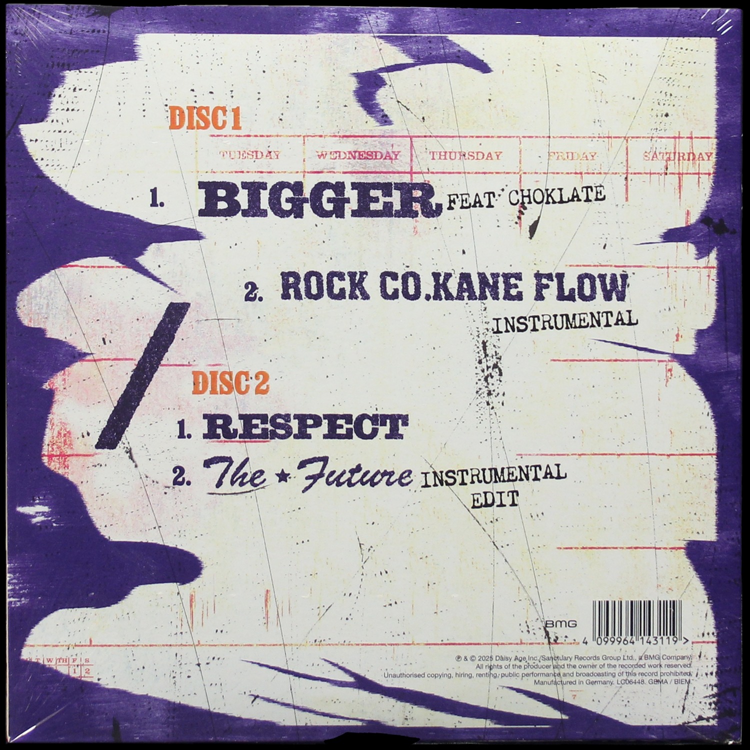 LP De La Soul — Bigger / Respect фото 2